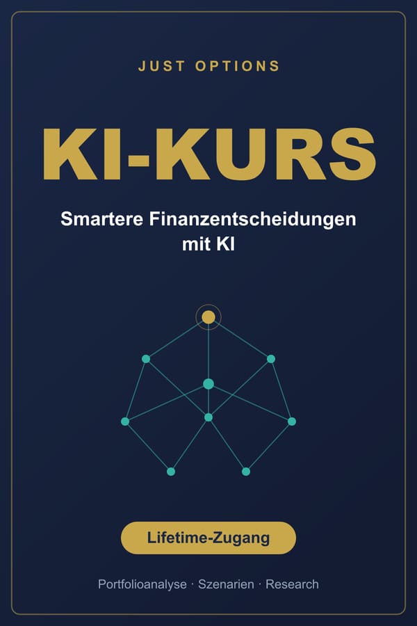 just OPTIONS KI-Kurs – Smartere Finanzentscheidungen mit KI
